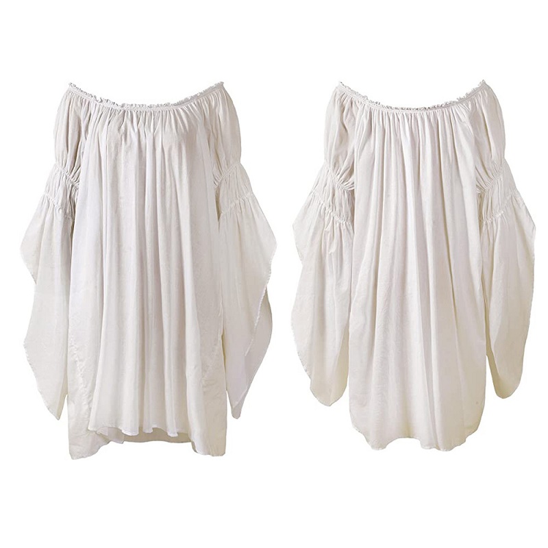 Blusa Vintage Medieval Renacen - Blouse Off Shoulder reseña y precio