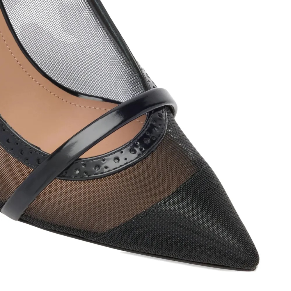 Sandalias de tacón de malla de - Sandal Strappy Heeled reseña y precio